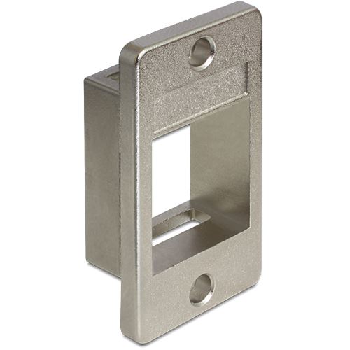 DELOCK Keystone Halterung f Geräteeinbau