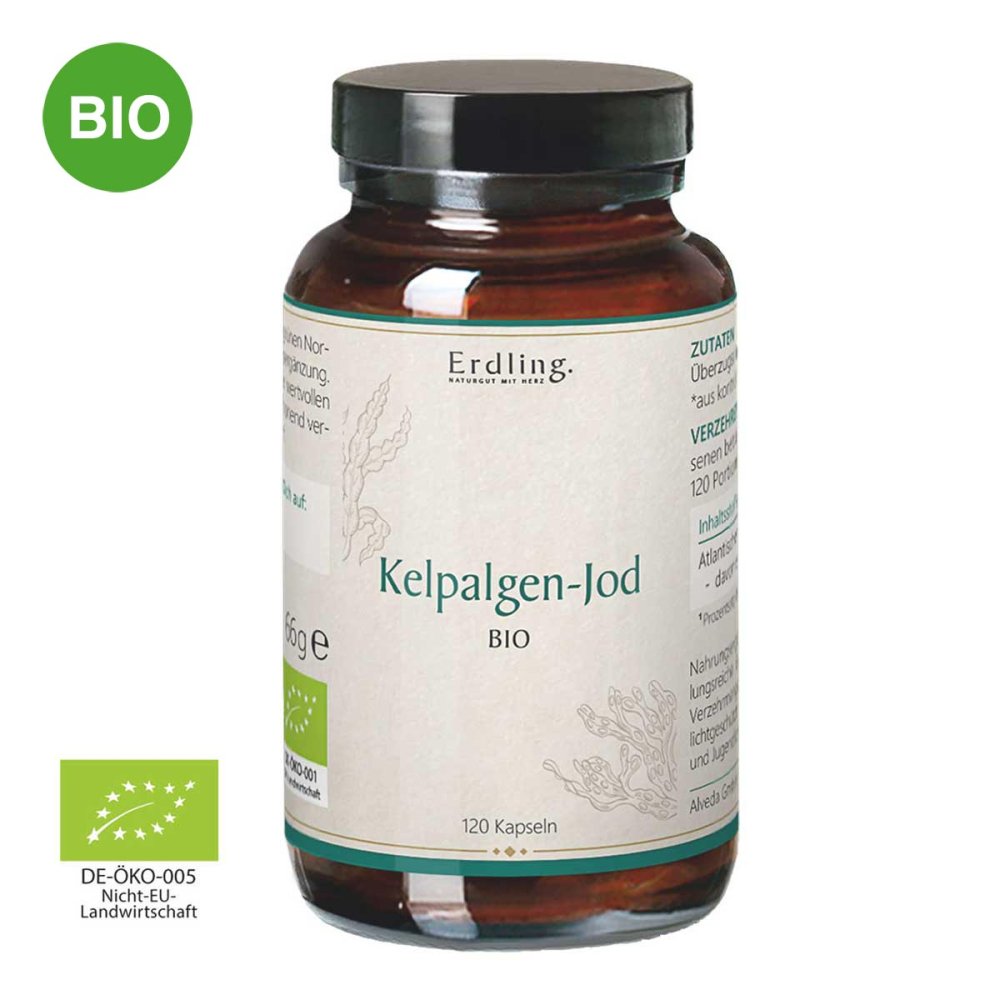 Alveda GmbH Kelpalgen-jod Bio Kapseln Erdling 18205926