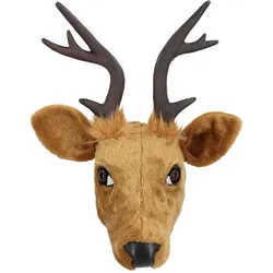Boland Hirsch Halbmaske aus Plüsch