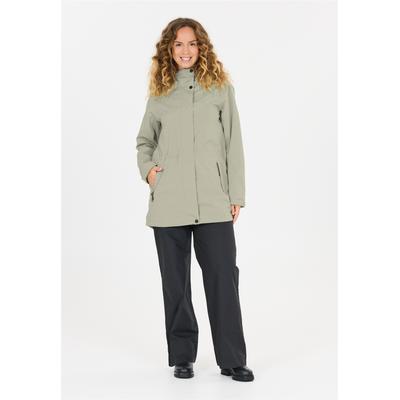 Outdoorjacke WHISTLER "Aylie", Damen, Gr. 46, taupe, 100% Polyester, unifarben, normal, hoch geschlossener Ausschnitt, Jacken Outdoorjacke, Bionic Finish