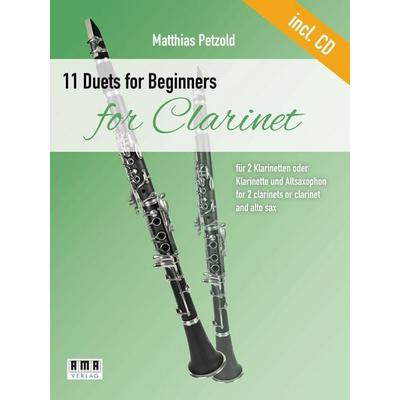 11 Duets for Beginners for Clarinet -