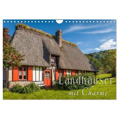 Landhäuser mit Charme (Wandkalender 2027 DIN A4 quer), CALVENDO Monatskalender