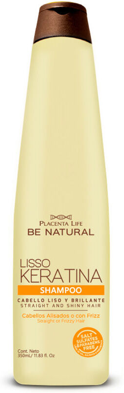 Be Natural Champú Lisso Keratina 350 ml