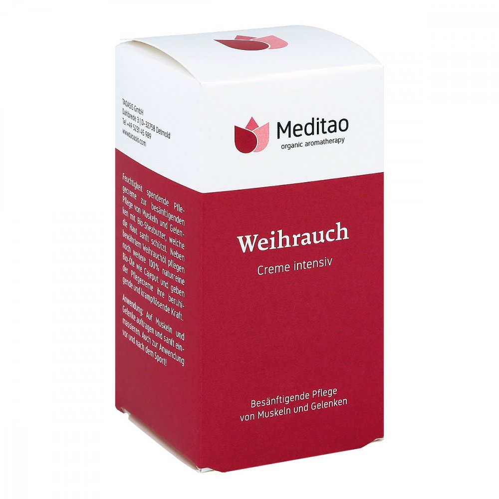 TAOASIS GmbH Natur Duft Manufaktur Meditao Weihrauchcreme 10557117