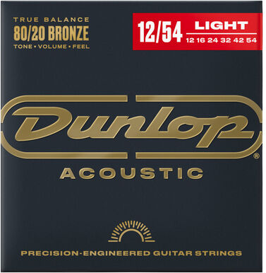 Dunlop Bronze Acoustic Set 12-54