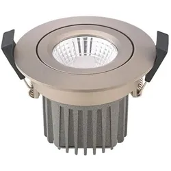 Sigor Einbauleuchte 68 Diled 10W 730lm 4000K stahl 36°  dimmbar