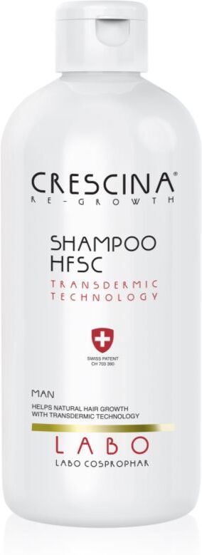 Crescina Transdermic Shampoo gegen Haarausfall und schütteres Haar für Herren 500 ml