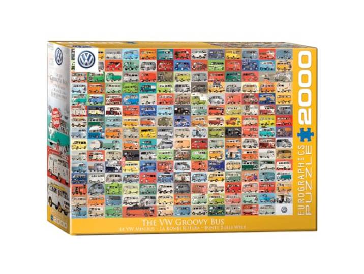 De VW Groovy Bus 2000-delige puzzel