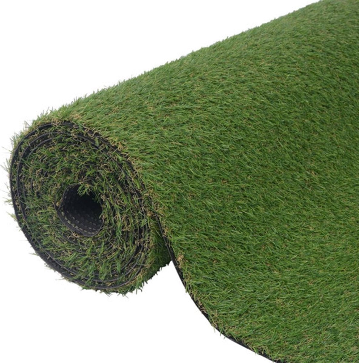 vidaXL Kunstgras Groen - 1 x 20 m - 20 mm