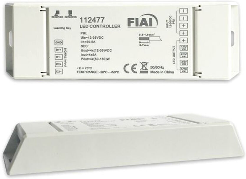 Isoled Sys-One Funk Pwm-Controller, 4 Kanal, 12-36v 4x5a, 48v 4x2.5a