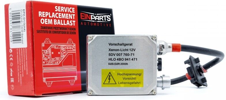 EINPARTS EPH-D1/3(H4) Zündgerät, Gasentladungslampe