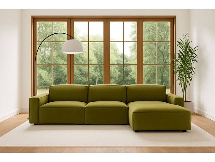 Kaiser Möbel Ecksofa Ecksofa Cursal L-Form – modular, modern, unvergleichlich bequem, Einzelsofa