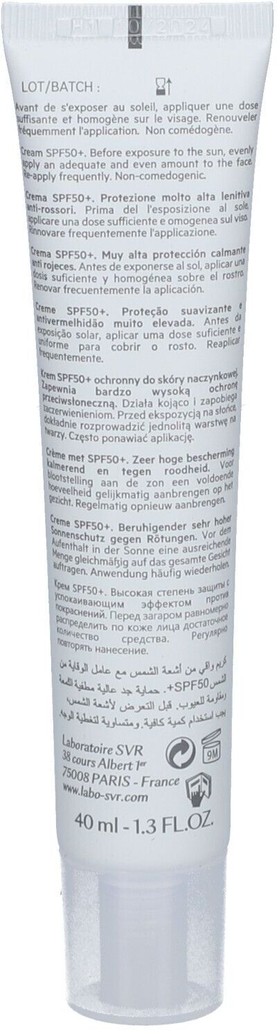 SVR Sensifine AR Creme Spf50+ 40 ml