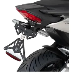 Barracuda, Kennzeichenhalter, Kennzeichenhalter für Originalblinker Honda Forza 750 (Heck, Universal)
