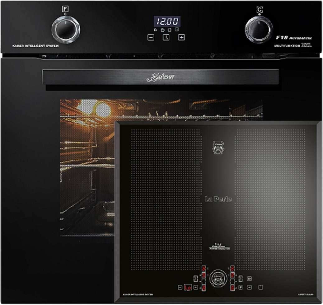 Herd Set Kaiser Elektro Backofen EH 6367 79L + KCT 61 FI Induktions-Kochfeld 60 cm