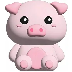 2x i-Total Squishy Schwein (14 cm)