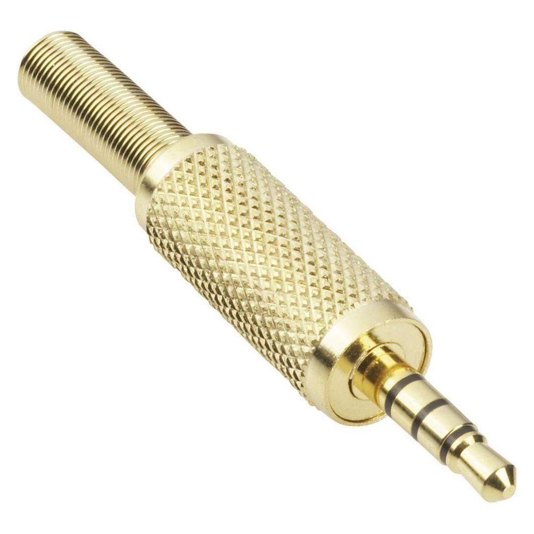 BKL Electronic Klinkenstecker 3.5 mm - vergoldet (1103057)
