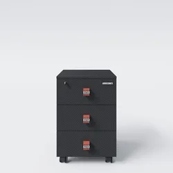 Phoenix MINECRAFT Rollcontainer, Kommode, Beistelltisch, Gaming-Möbel