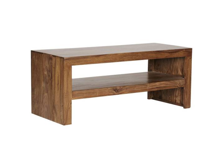 Couchtisch Holz mit Ablagefach Mumbai, Sheesham