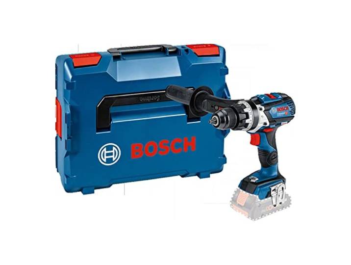Bosch PRO Perceuses-visseuses à percussion sans fil GSB 18V-110 C Perceuse-visseuse à percussion 18 V extrêmement puissante et robuste - avec moteur sans charbon et fonction percussion