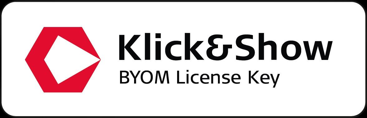Kindermann BYOM Lizenz-Schlüssel für Klick&Show K-Flex 7488000366