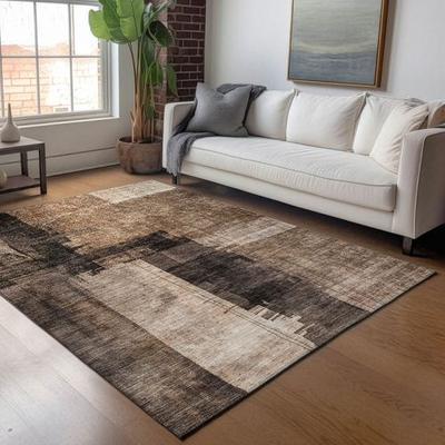 Dalyn Rug Co "Tonal Terrain Rectangle Rug Brown, 1'8"" x 2'6"", Brown"