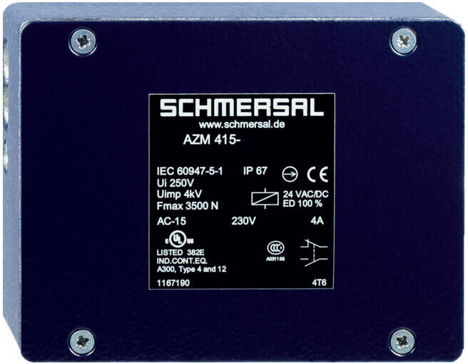 schmersal Verrouillage de sécurité AZM 415-11/11ZPK 24 (101167205)