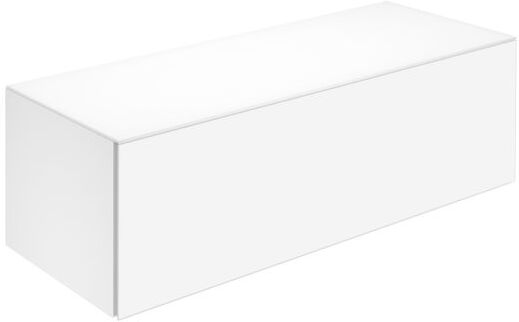 Keuco X-Line Sideboard 33128290000 120x40x49cm, Dekor inox seidenmatt, Glas inox satiniert