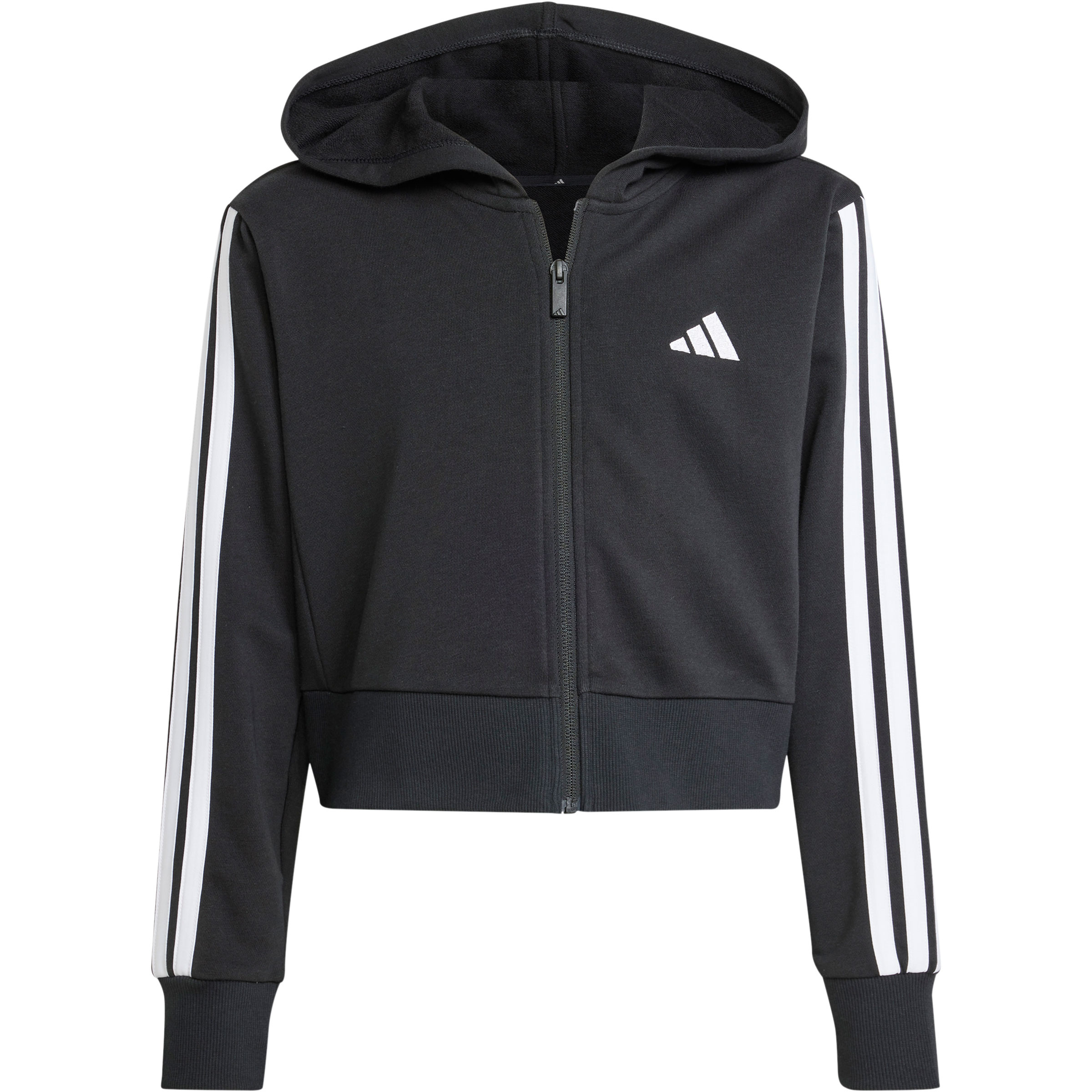 adidas Essentials Kinder Freizeitjacke, Parkas schwarz Größe 128 Lifestyle | Training & Fitness Widerstandsfähig