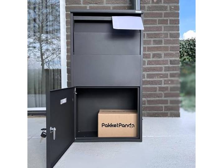 PakketPanda® Easyfit - Pakketbrievenbus - Brievenbus - Pakketbox - XXL - 5* Cilinderslot