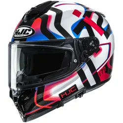 HJC i72 Tala Integralhelm - blau-rot - XL (60/61)