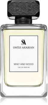 Swiss Arabian Mint and Wood Eau de Parfum para homens 100 ml. Mint and Wood