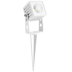 Beneito & Faure ZAS Beneito 7W IP65 quadratischer LED-Strahler, weiße Farbe
