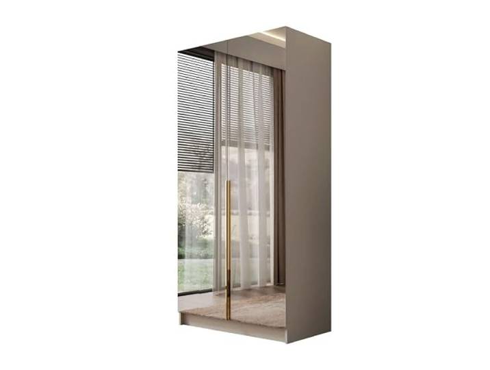 Lookway Kleiderschrank Aurel 2D Kaschmir mit Zwei Spiegeln