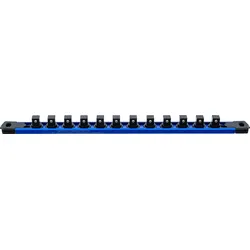 BGS Halteschiene für 12 Steckschlüssel-Einsätze | magnetisch | für Antrieb 12,5 ...