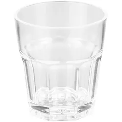 WAS Germany - Wasserglas Set POOL, 190 ml, Ø 7,5 cm, Set á 12 Stück, Polycarbonat