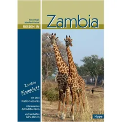 Hupe:Reisen in Zambia, Reisebücher von Ilona Hupe