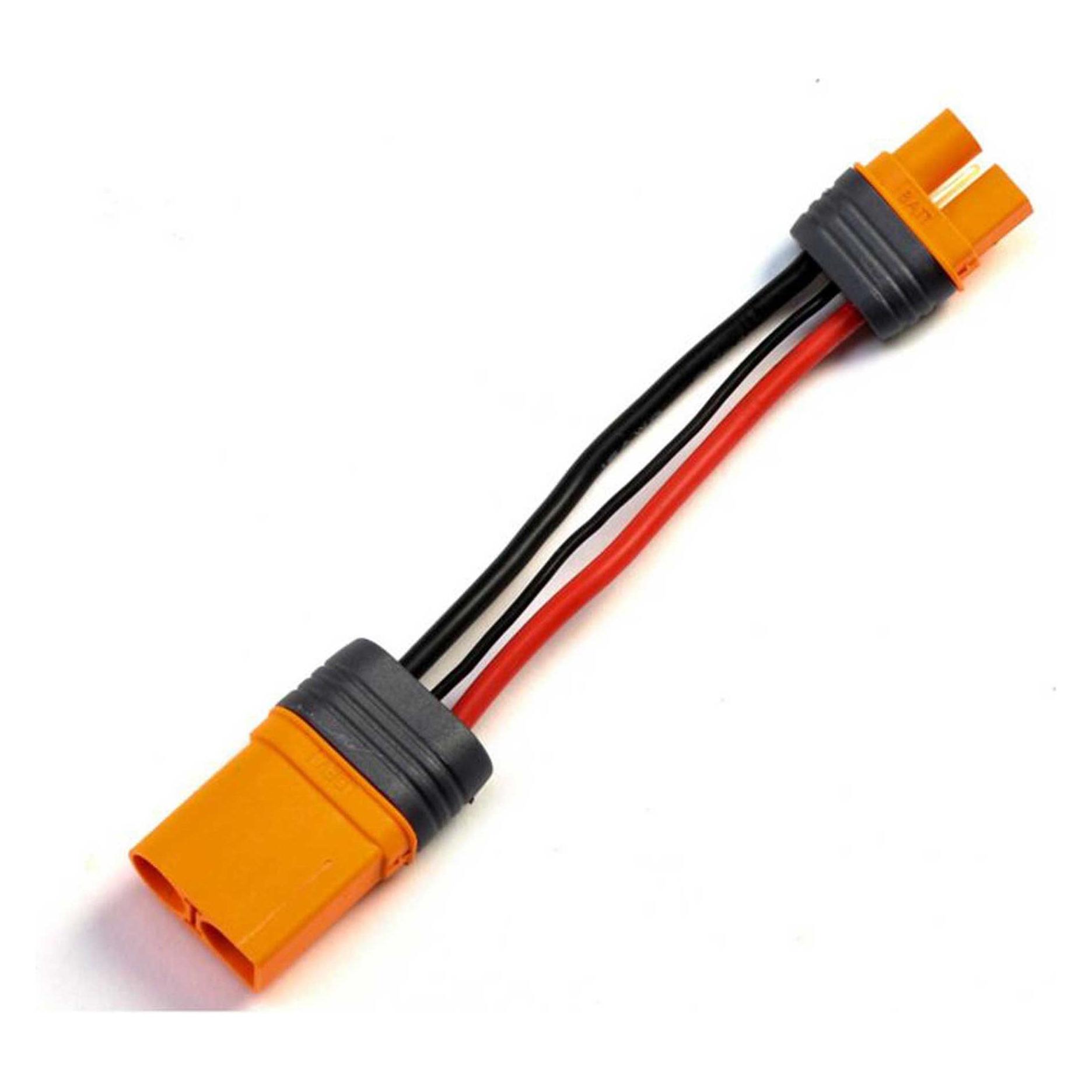 Spektrum iC3 Adapterkabel Smart iC3 Gerät auf Akku mit iC5 Stecker 100mm 10 AWG (SPMXCA507)