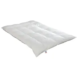 IRISETTE Daunensteppbett extra warm   , weiß , Maße (cm): B: 135
