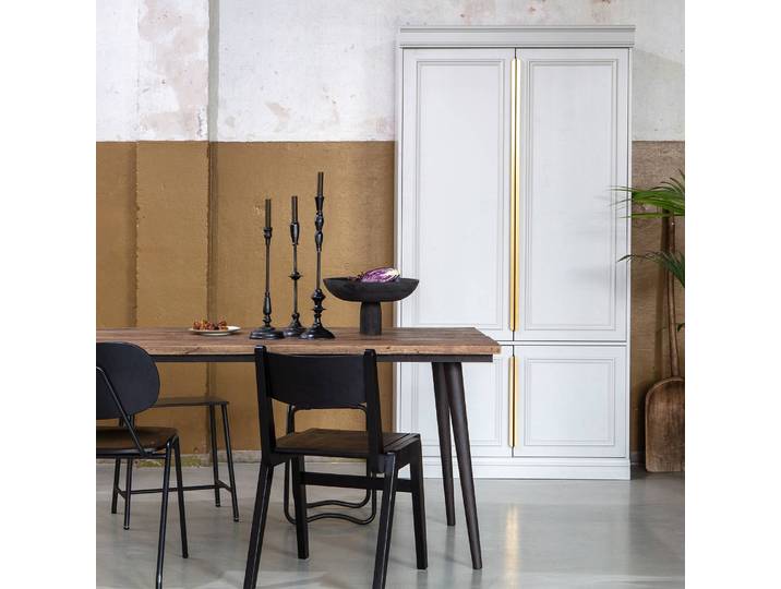 home24 Eettafel Pacy 220cm zwart