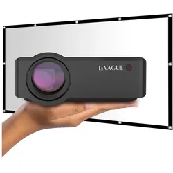 La Vague LV-HD320 BUNDLE (HD, 2500 lm), Beamer, Schwarz