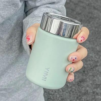 Uplifted Finds Mini Stainless Steel 316 Thermos Mug Portable Pocket Vacuum Flask Coffee Tea Thermal Water Bottle Tumbler green