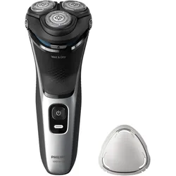 Philips Shaver 3000 Series S3143/00 Elektrischer Nass- und Trockenrasierer