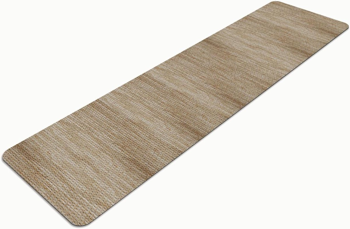 Vloerkleed Nancy Keukentapijt Loper - Taupe - Chenille - 50 x 230 cm
