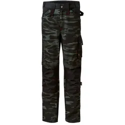 Rimeck, Arbeitshose, Vertex Camo M MLI-W09C2 camouflage dark gray pants (60)