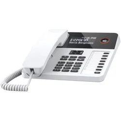 Gigaset DESK 600 - Weiss, Telefon, Weiss