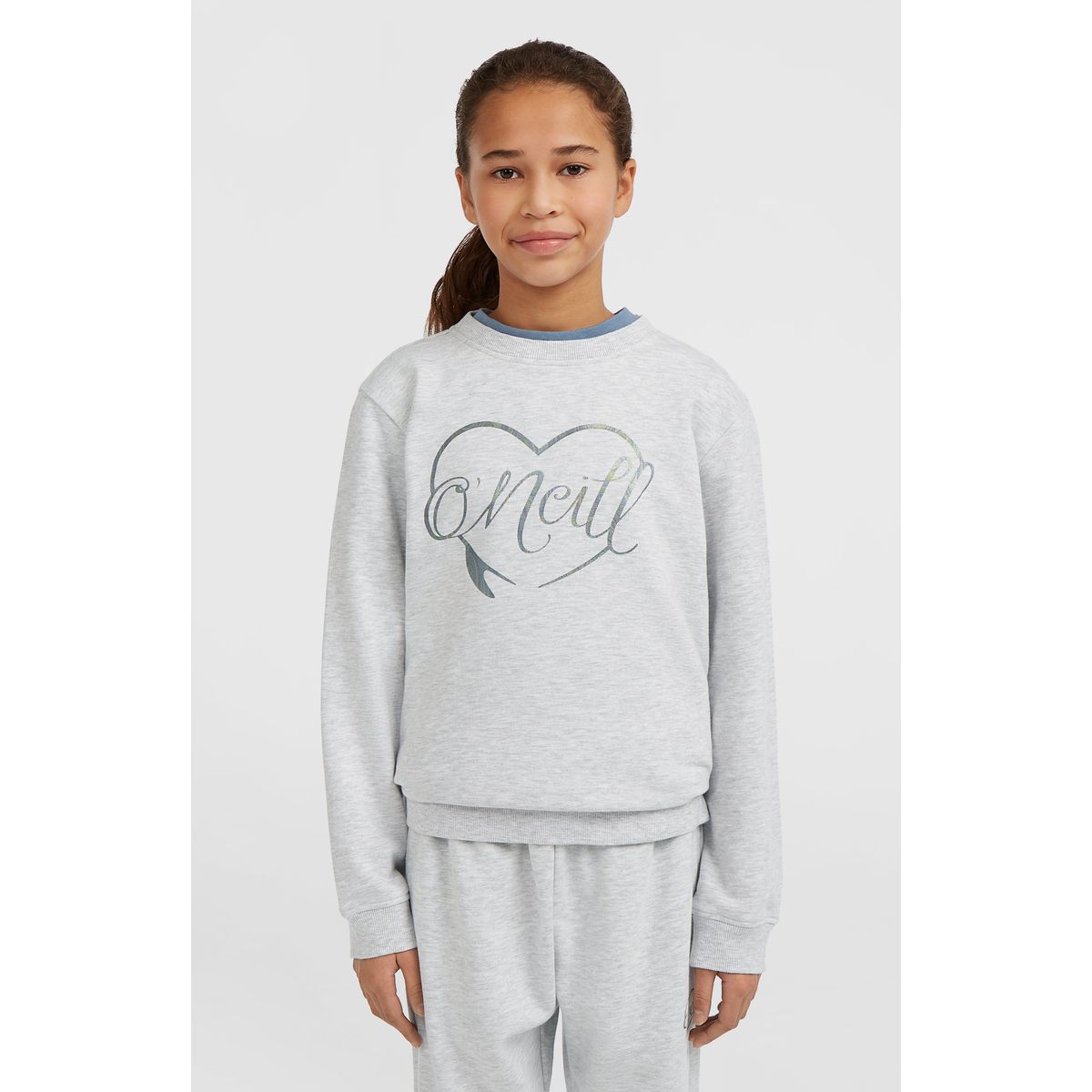 O'Neill Essentials Crew white melange (11012) 104 3750057-11012-104