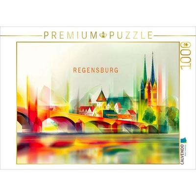 CALVENDO Puzzle Regensburg | 1000 Teile Lege-Größe 64x48cm Foto-Puzzle für glückliche Stunden, Sonstige von , Calvendo Puzzle