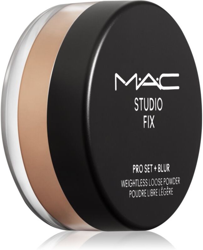 MAC Cosmetics Studio Fix Pro Set + Blur Weightless Loose Powder mattifying fixing powder shade Dark 6,5 g