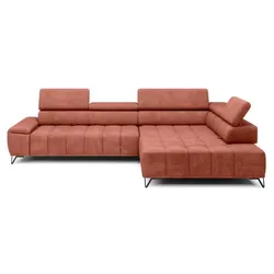 Ecksofa Palladio Stoff Coral